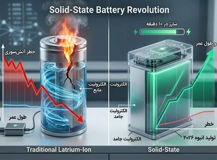 پیشرفت خیره‌کننده در شارژ باتری‌های حالت‌جامد